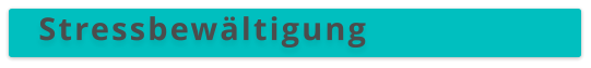 Stressbewältigung